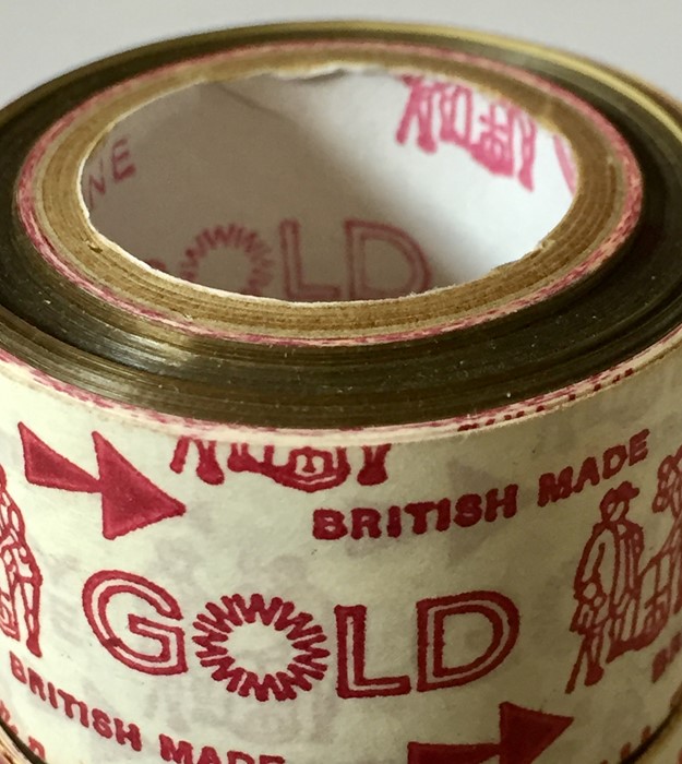 Two small rolls of 'Whiley Genuine' gold leaf. - Image 2 of 2