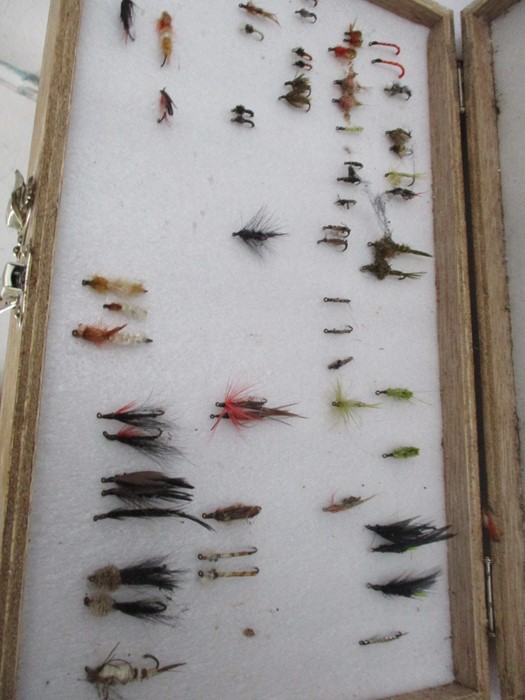 A collection of fishing flies in double sided Bob Church case - Image 4 of 7