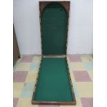 A Victorian table billiards game A/F