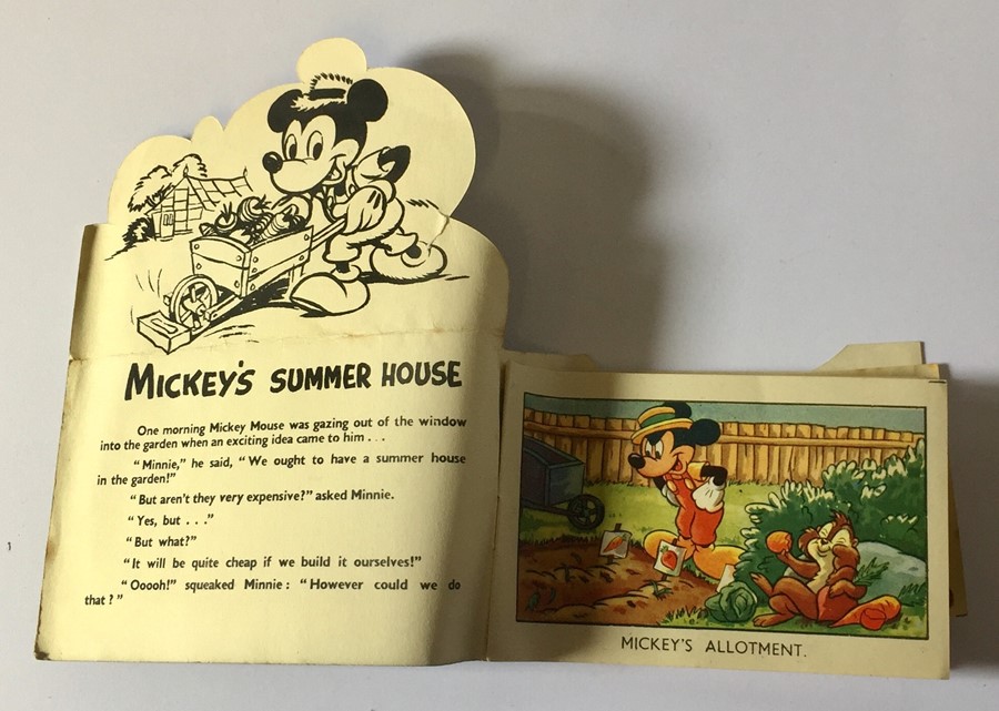 A collection of various scraps and other ephemera including a vintage Mickey Mouse transfer story - Image 5 of 9