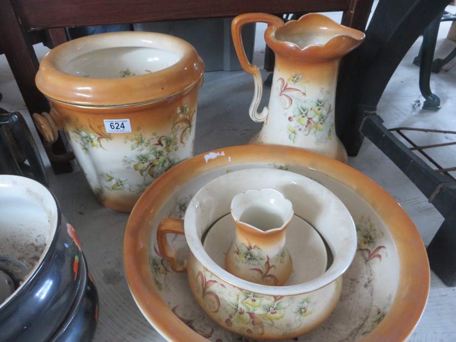 A collection of three jug and bowl sets etc. - Image 2 of 5