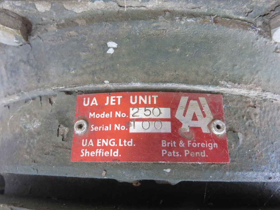 A vintage UA Eng LTD Sheffield, jet unit, model 250 - Image 7 of 8