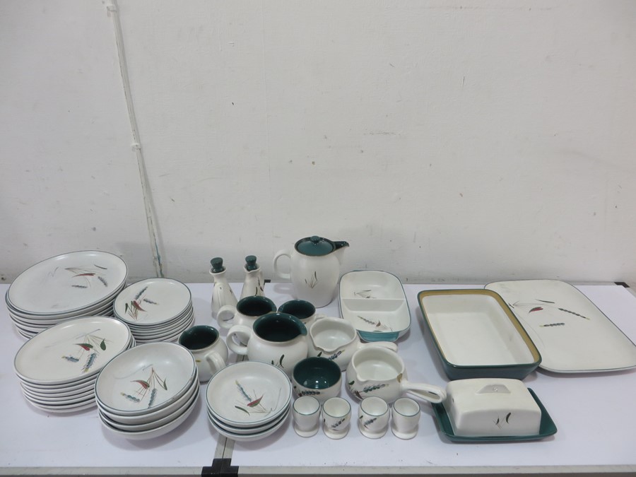 A Denby 'Greenwheat' dinner service