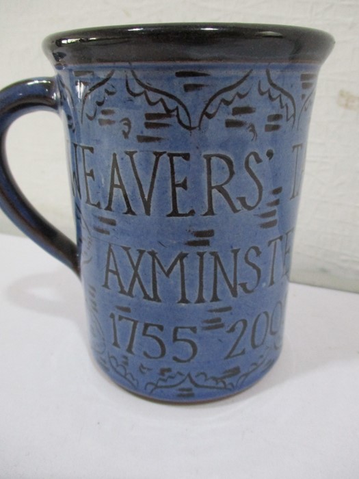 A selection of Axminster crested china along with an Axminster Weavers mug 2005 - Image 7 of 13