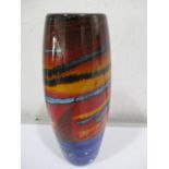 An Alan Clarke pottery vase of abstract design, 26cm height