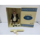 A boxed Steiff "Gusto" clown 1994 replica