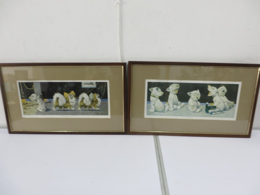 Two Bonzo prints "Cinderella" and "Boned!"