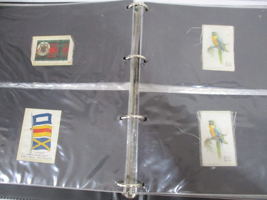 A collection of cigarette "silks" along with vintage decorative matchbox covers - Image 7 of 21