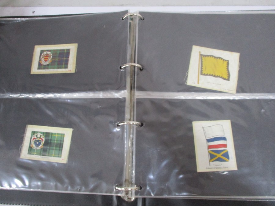 A collection of cigarette "silks" along with vintage decorative matchbox covers - Image 6 of 21