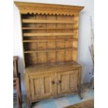 An early Irish pine dresser