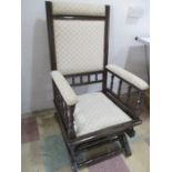 An American style rocking chair