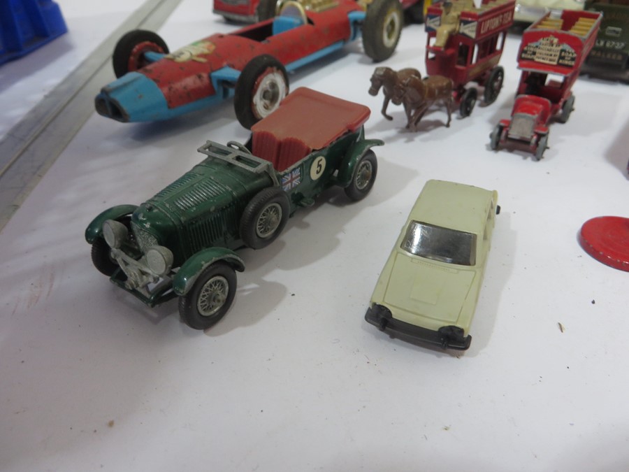 A collection of various diecast cars, planes etc including Matchbox, Mobil, Tri-ang, Corgi - Image 10 of 20