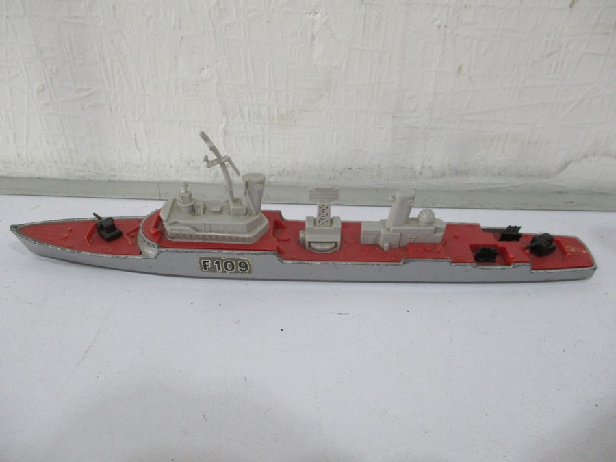 A collection of die cast ships including Minic, Triang and Matchbox - Image 8 of 16