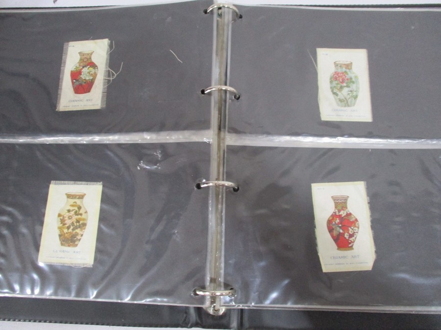 A collection of cigarette "silks" along with vintage decorative matchbox covers - Image 9 of 21