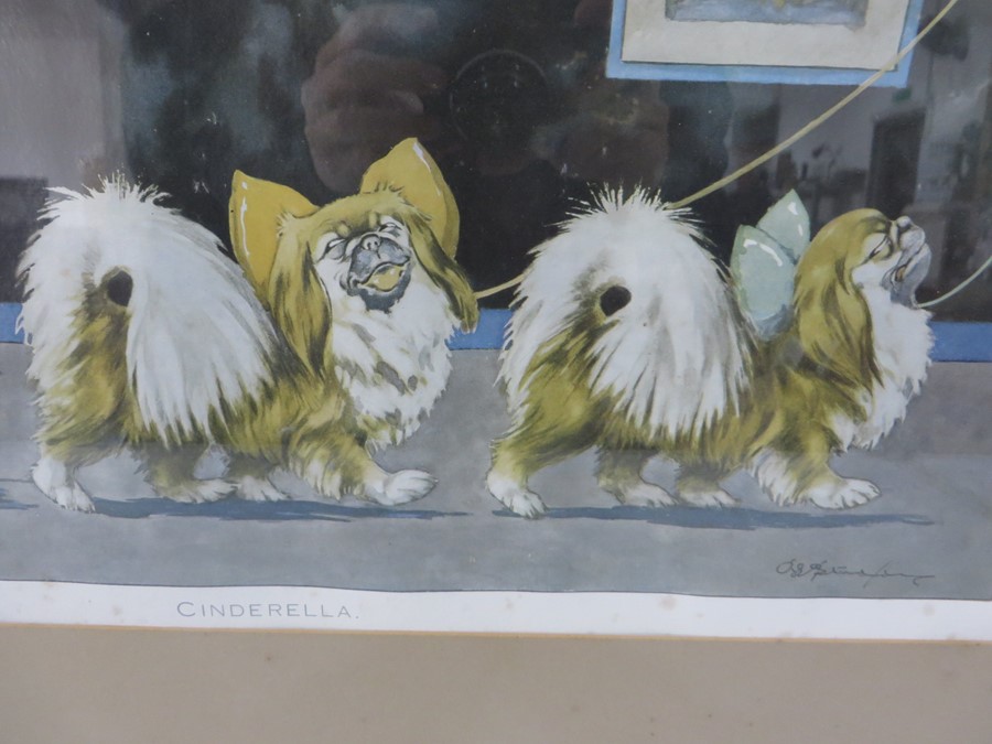 Two Bonzo prints "Cinderella" and "Boned!" - Image 4 of 11