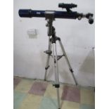 A Skylux telescope on tripod stand