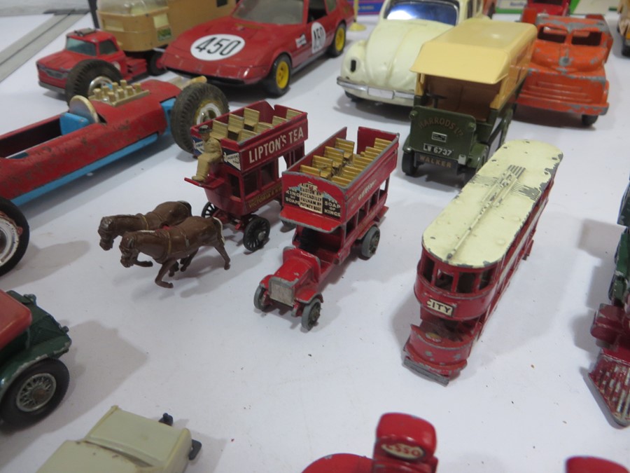 A collection of various diecast cars, planes etc including Matchbox, Mobil, Tri-ang, Corgi - Image 12 of 20