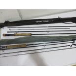 Two Greys 4 pieces fishing rods - GRX Travel & GS2