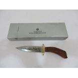 Franklin Mint 'The Sportsman's Year Hunting & Fishing Collection' knife