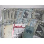 A collection of "War in the Air" magazine etc.