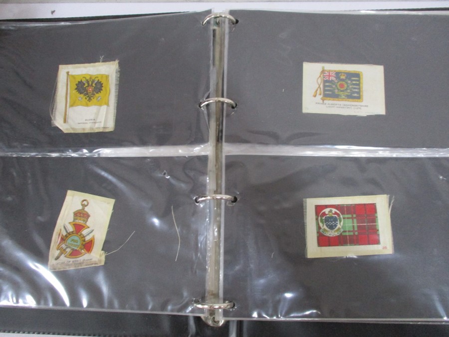 A collection of cigarette "silks" along with vintage decorative matchbox covers - Image 4 of 21