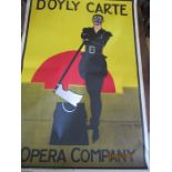 A D'oyly Carte poster for the Opera Company