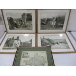 Four vintage photographs, possibly by F M Sutcliffe, Sandsend, Bay Bank ( Robin Hood's Bay),