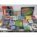 A collection of vintage games, puzzles etc.