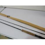 A Hardy Favourite two piece Graphite Fly, 10ft rod