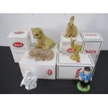 Six Wade figures including Goodie Box Specials, Buffalo fair special 1998, Collectors Club