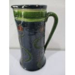 A Flemish Art Nouveau jug A/F, approx 29cm height