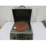 A vintage Dimafon record player/recorder