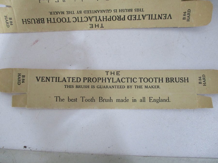 A collection of new old stock boxes"The Prophylactic Tooth Brush" along with a number of - Image 3 of 4