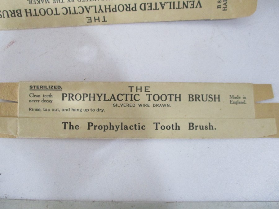 A collection of new old stock boxes"The Prophylactic Tooth Brush" along with a number of - Image 4 of 4
