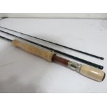 A Hardy Gem 3 piece 9ft 6" #7 rod