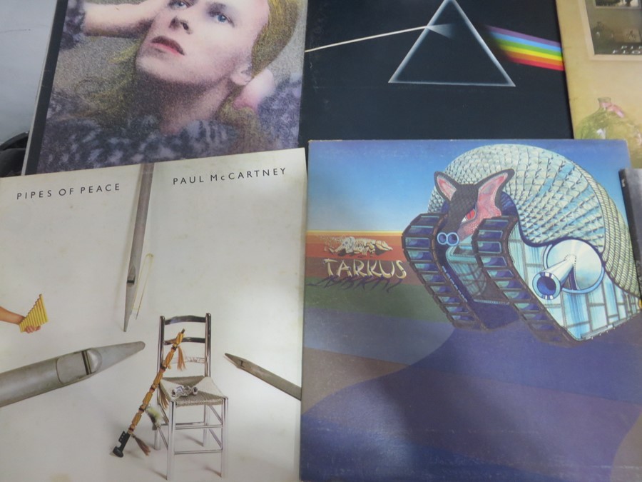 A collection of records and singles including Pink Floyd, Jethro Tull, Meat Loaf, Paul McCartney, - Image 8 of 49