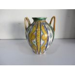 A Maltese two handled vases