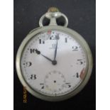 An Omega pocket watch A/F