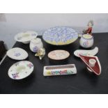 A collection of Poole pottery, Carlton ware, Old Tupton etc.