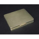 A hallmarked silver compact