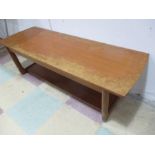 A mid century coffee table