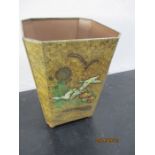 A vintage Worcester Ware waste paper bin