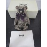 A boxed Steiff bear "Margarete" with certificate
