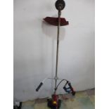 A petrol strimmer