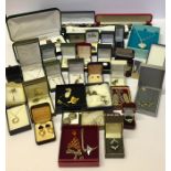 A large collection of 925 silver and costume jewellery