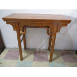A fruit wood Chinese altar table