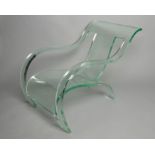 A perspex armchair after Gerald Summers plywood design 1934