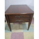 A Classical styled coffee table with single drawer