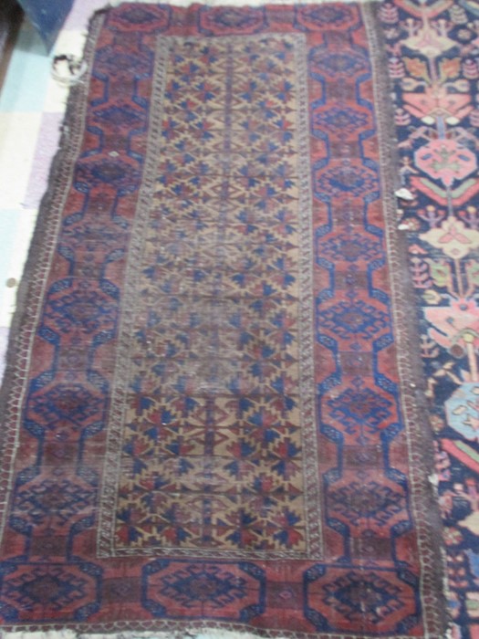 Two Eastern rugs along with a runner - Image 4 of 15