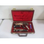 A Boosey & Hawkes Clarinet in leather case